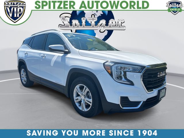 Summit White 2022 GMC Terrain SUV / Crossover All-Wheel Drive 9-Speed Automatic