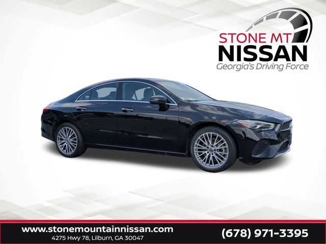 Black 2025 Mercedes-Benz CLA Coupe Front-Wheel Drive 8-Speed Dual Clutch
