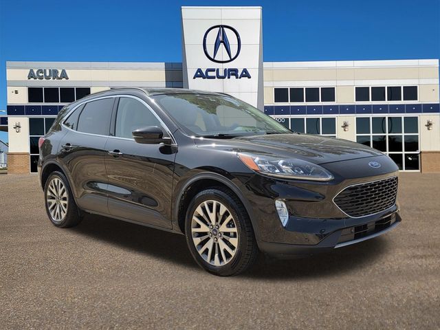Black Metallic 2020 Ford Escape SUV / Crossover All-Wheel Drive 8-Speed Automatic