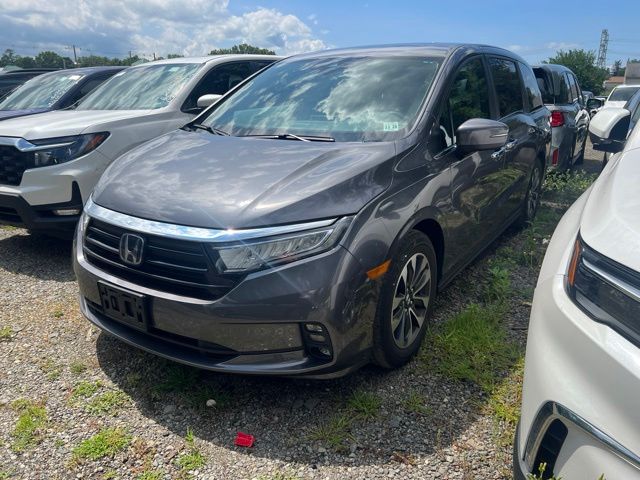 Gray (Modern Steel) 2024 Honda Odyssey Minivan Front-Wheel Drive Automatic