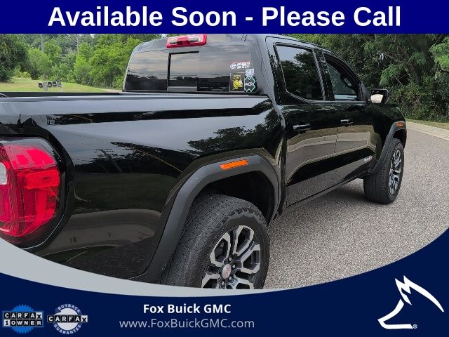 Onyx Black 2024 GMC Canyon Pickup Truck Four-Wheel Drive 8-Speed Automatic