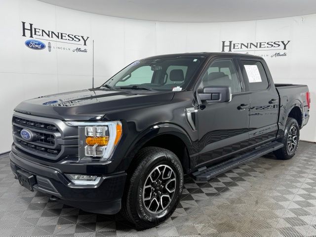 Black Metallic 2023 Ford F-150 Pickup Truck Four-Wheel Drive Automatic