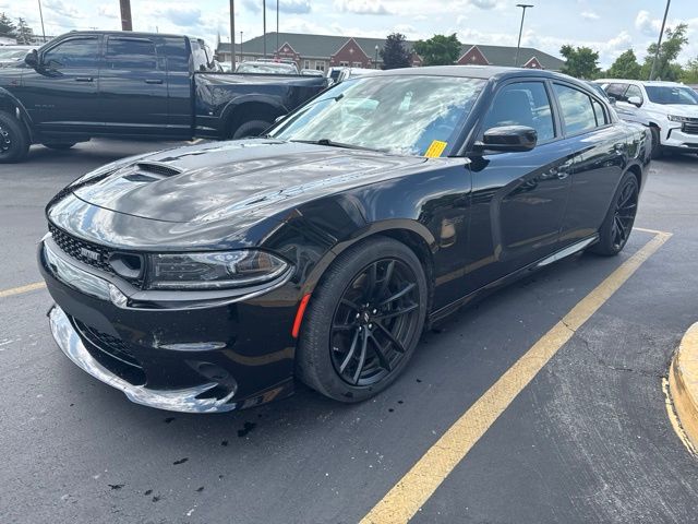 Used 2022 Pitch Black Clearcoat Dodge R/T Scat Pack image 4