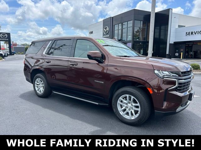 Auburn Metallic 2023 Chevrolet Tahoe LT 4WD SUV / Crossover Four-Wheel Drive