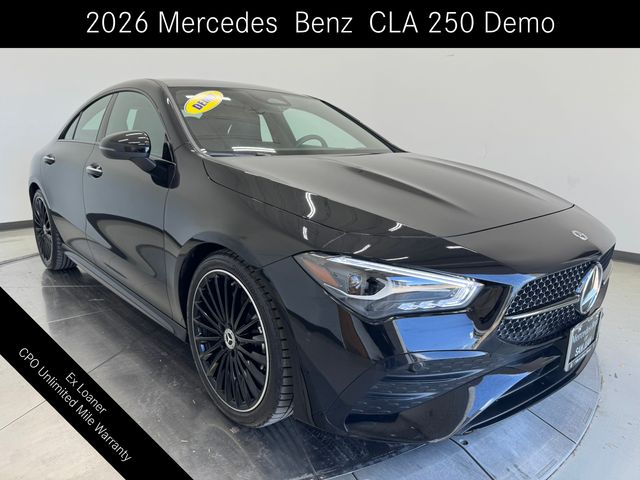  2026 Mercedes-Benz CLA 250 4MATIC Coupe All-Wheel Drive 8-Speed Dual Clutch