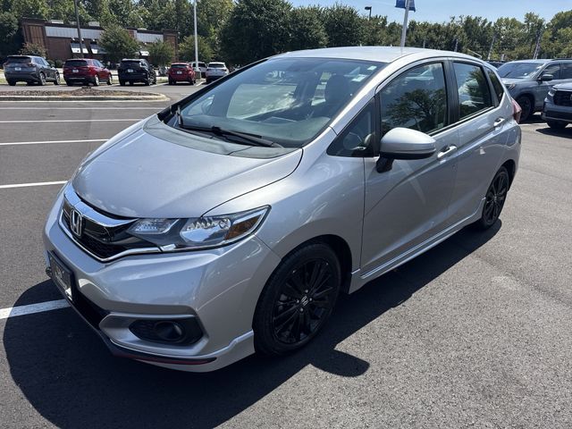 Lunar Silver Metallic 2018 Honda Fit Hatchback Front-Wheel Drive Continuously Variable Transmission