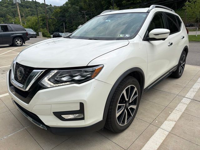 2018 Nissan Rogue SL White at Luther Ford