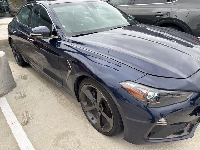 Adriatic Blue 2019 Genesis G70 2.0T Advanced RWD Sedan Rear-Wheel Drive 8-Speed Automatic