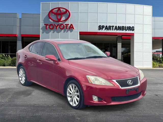 Matador Red Mica 2009 Lexus IS 250 AWD Sedan All-Wheel Drive 6-Speed Automatic