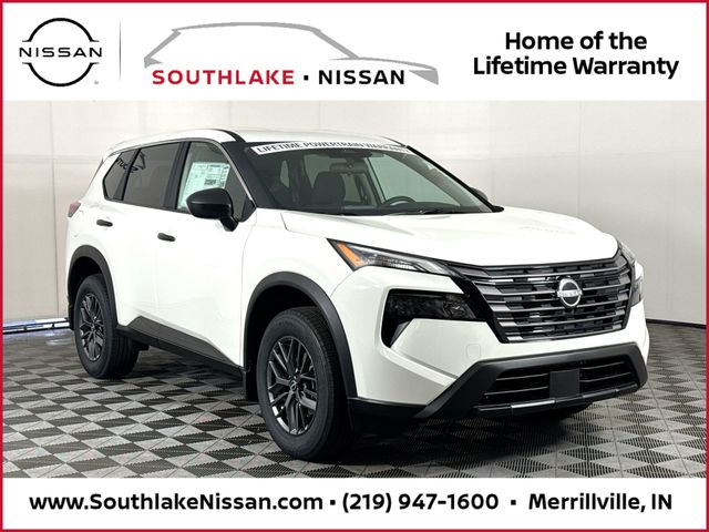 Glacier White 2026 Nissan Rogue SUV / Crossover Front-Wheel Drive Continuously Variable Transmission