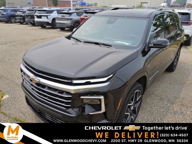 Black Metallic 2026 Chevrolet Traverse SUV / Crossover Four-Wheel Drive 8-Speed Automatic