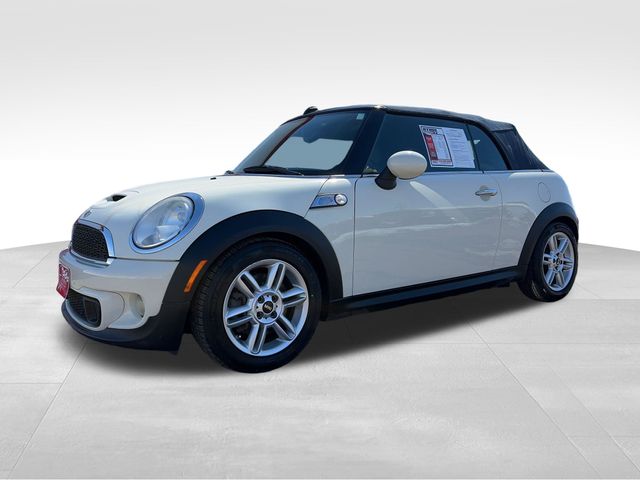 Pepper White 2012 MINI Cooper S Convertible Convertible Front-Wheel Drive 6-Speed Automatic
