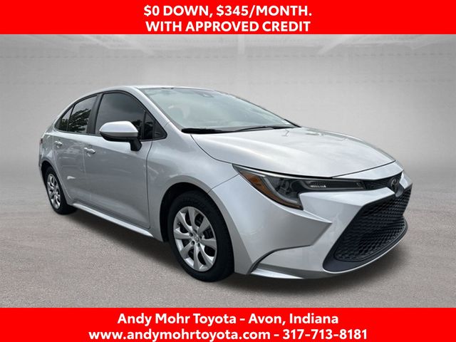 Classic Silver Metallic 2021 Toyota Corolla Sedan Front-Wheel Drive Continuously Variable Transmission