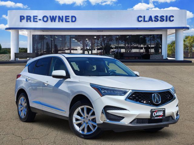 Platinum White Pearl 2021 Acura RDX FWD SUV / Crossover Front-Wheel Drive Automatic