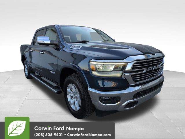 Patriot Blue Pearlcoat 2022 RAM 1500 Pickup Truck Four-Wheel Drive 8-Speed Automatic
