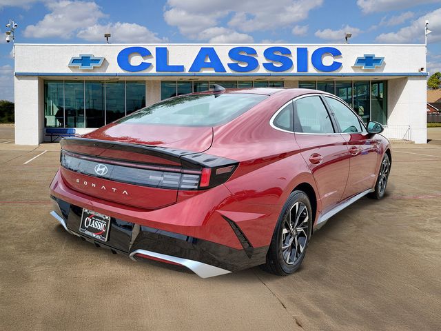 2025 Hyundai Sonata SEL Red at Cook Ford
