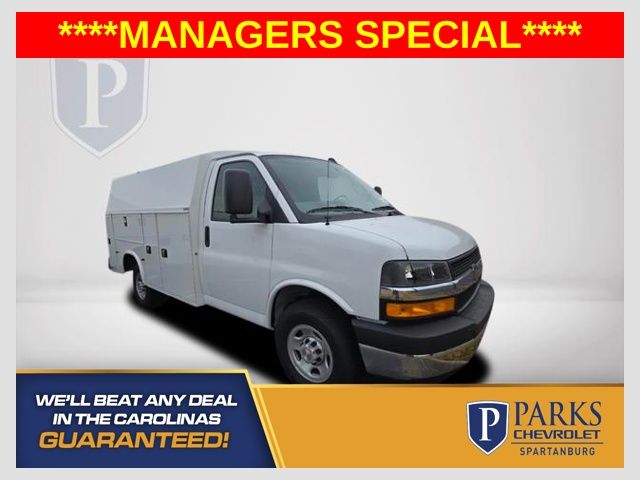 2025 Chevrolet Express Chassis Blanco (Summit White) Van Tracción trasera 8 velocidades Automática