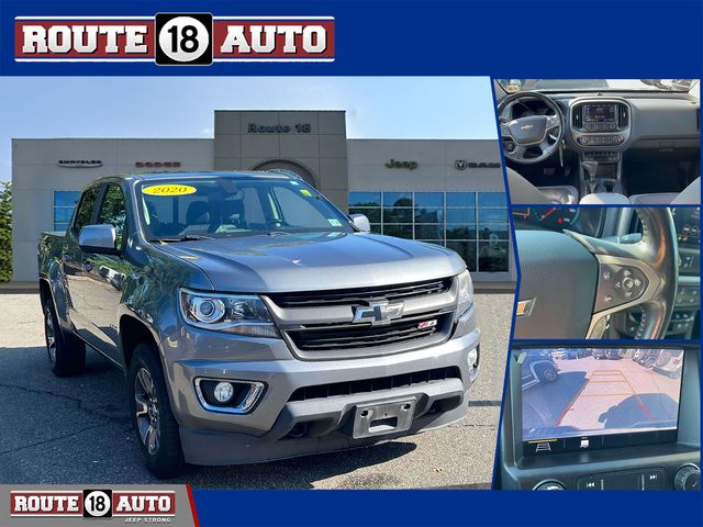 Gray (Satin Steel Metallic) 2020 Chevrolet Colorado Pickup Truck Four-Wheel Drive 8-Speed Automatic