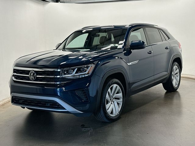2020 Volkswagen Atlas Cross Sport 2.0T SE w/Technology Blue at Sutliff Volkswagen