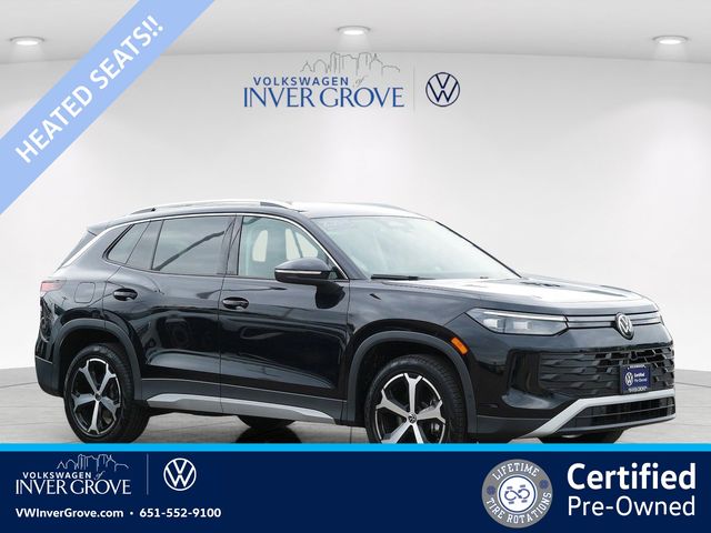Deep Black Pearl 2025 Volkswagen Tiguan SUV / Crossover All-Wheel Drive 8-Speed Automatic