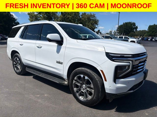 Summit White 2025 Chevrolet Tahoe SUV / Crossover Four-Wheel Drive 