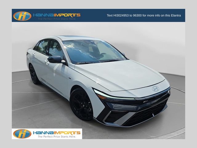 2024 Hyundai Elantra Blanco (Atlas White) Sedán Tracción delantera 7 velocidades Doble cloch