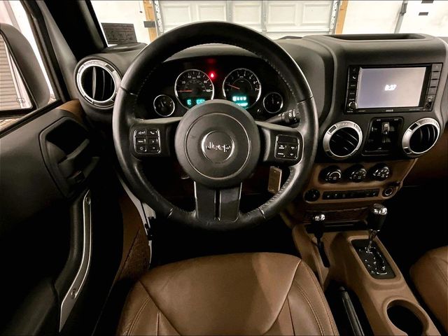 2016 Jeep Wrangler Unlimited Rubicon White at Luther Ford