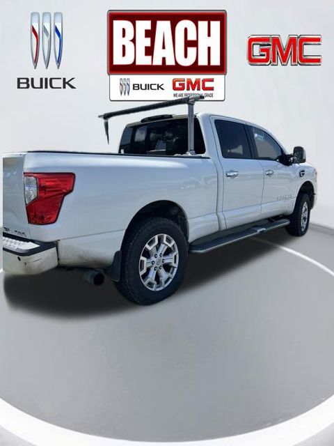 2017 Pearl White Nissan Titan XD SL 4X4 Truck