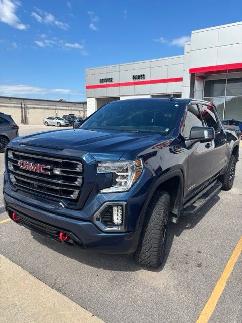 Pacific Blue Metallic 2020 GMC Sierra 1500 Pickup Truck Four-Wheel Drive Automatic