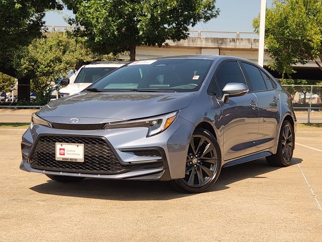Celestite 2025 Toyota Corolla Sedan Front-Wheel Drive Continuously Variable Transmission