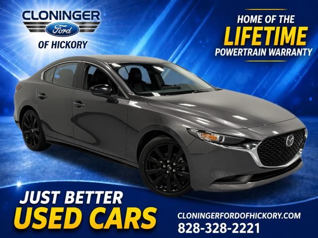 Machine Gray Metallic 2025 Mazda MAZDA3 Sedan Front-Wheel Drive 6-Speed Automatic