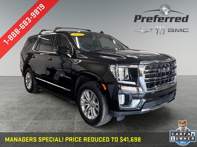 Onyx Black 2021 GMC Yukon SUV / Crossover Four-Wheel Drive