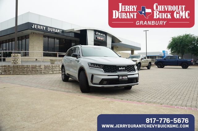 Wolf Gray 2023 Kia Sorento EX FWD SUV / Crossover Front-Wheel Drive 8-Speed Dual Clutch