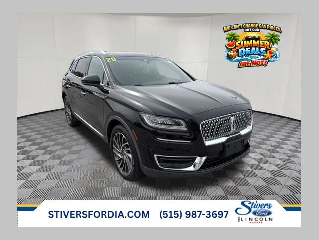 Black 2020 Lincoln Nautilus Reserve AWD SUV / Crossover All-Wheel Drive 8-Speed Automatic