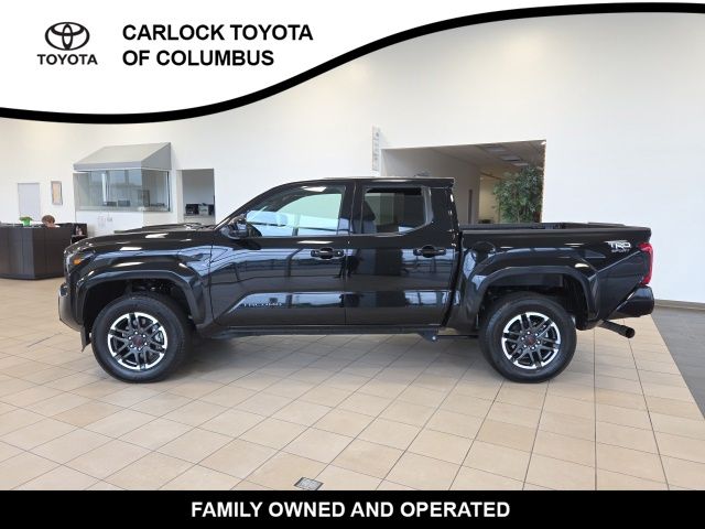 Black 2025 Toyota Tacoma Pickup Truck Four-Wheel Drive 8-Speed Automatic