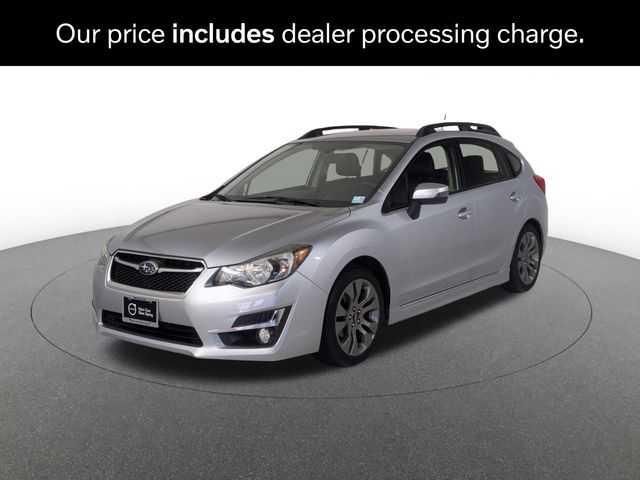 Ice Silver Metallic 2015 Subaru Impreza Hatchback All-Wheel Drive Continuously Variable Transmission