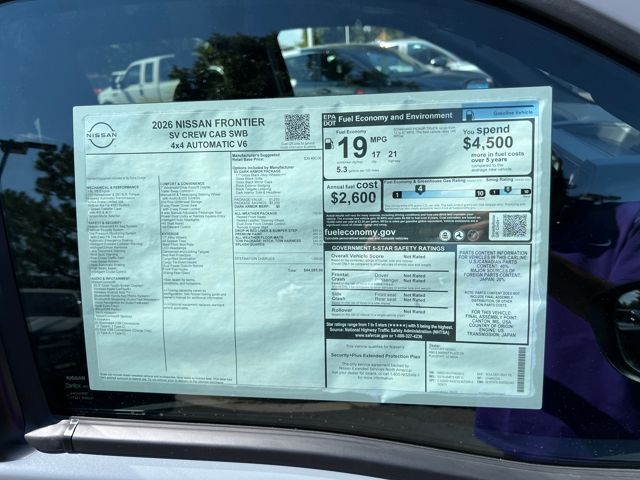 2026 Nissan Frontier SV - Photo 20