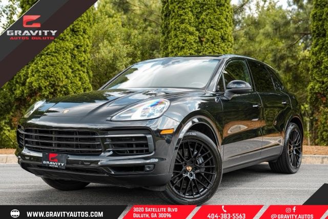 Black 2023 Porsche Cayenne Platinum Edition AWD SUV / Crossover All-Wheel Drive 8-Speed Automatic