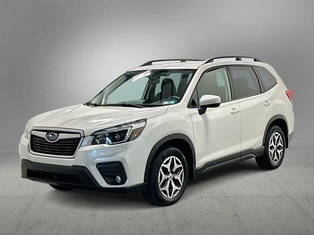 2021 Subaru Forester Premium White at Spitzer Acura