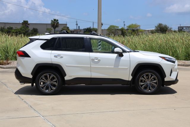 2022 Toyota RAV4 Hybrid Limited White at Joe Myers Mazda Kia