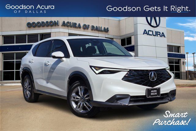 Platinum White 2026 Acura ADX SUV / Crossover Front-Wheel Drive Continuously Variable Transmission