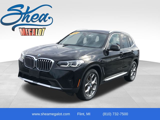 Black 2024 BMW X3 xDrive30i AWD SUV / Crossover All-Wheel Drive 8-Speed Automatic