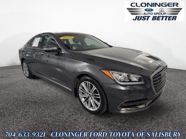 Himalayan Gray 2020 Genesis G80 3.8L RWD Sedan Rear-Wheel Drive 8-Speed Automatic