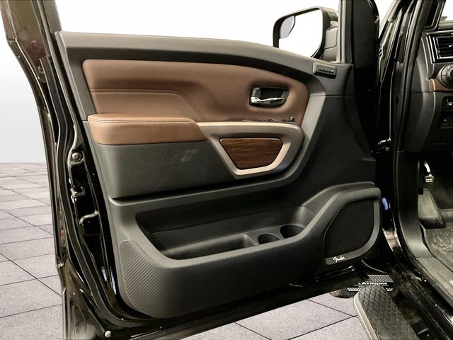 2022 Nissan Titan Platinum Reserve Black at Bob Ruth Ford