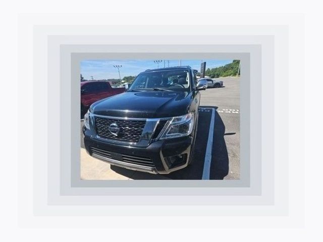 Super Black 2019 Nissan Armada SUV / Crossover Four-Wheel Drive 7-Speed Automatic