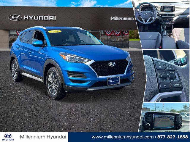 Teal (Aqua Blue) 2020 Hyundai Tucson SUV / Crossover All-Wheel Drive 6-Speed Automatic