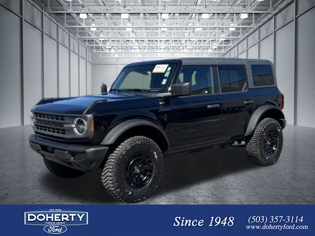 Shadow Black 2025 Ford Bronco Big Bend 4-Door 4WD SUV / Crossover Four-Wheel Drive Automatic