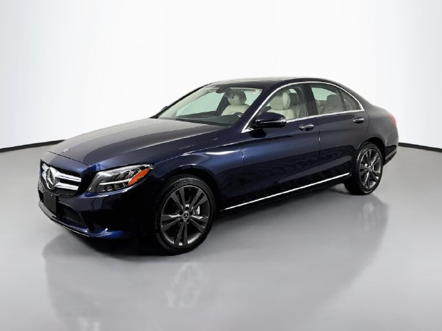 Blue 2021 Mercedes-Benz C-Class Sedan All-Wheel Drive 9-Speed Automatic