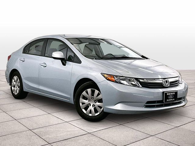 2012 Honda Civic LX Silver at Carlisle Cadillac Buick GMC