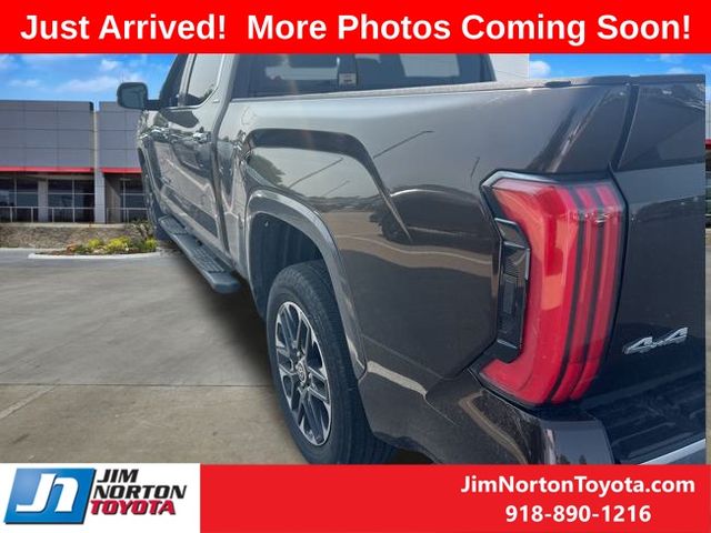 Used 2024 Toyota Tundra Limited with VIN 5TFJA5EC1RX024717 for sale in Tulsa, OK